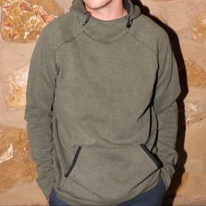 Green Champion Sports Hoodie